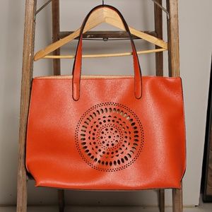 Neiman Marcus Orange Tote Bag
